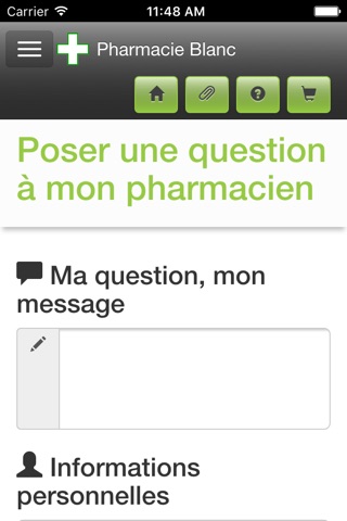 Pharmacie Blanc screenshot 3