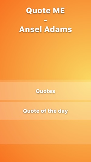 Quote Me - Ansel Adams : With Daily Quotes(圖2)-速報App