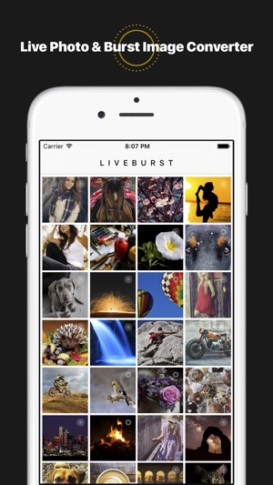 LiveBurst - Animate Burst Photos, Live to GIF Converter(圖1)-速報App