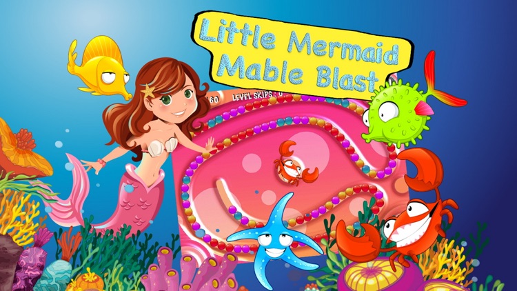 Little Mermaid Marble Blast - New cool game for bubbles ball shooter 2016