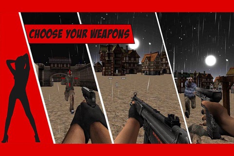 Zombie Frontier Dead Underworld 3D Assassin - Top Zombie Shooting Game screenshot 3