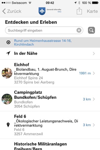 Gemeinde.ch screenshot 2