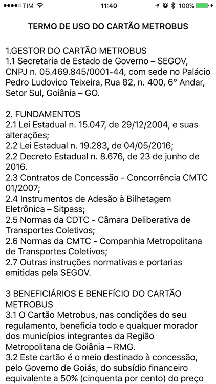 Cartão Metrobus