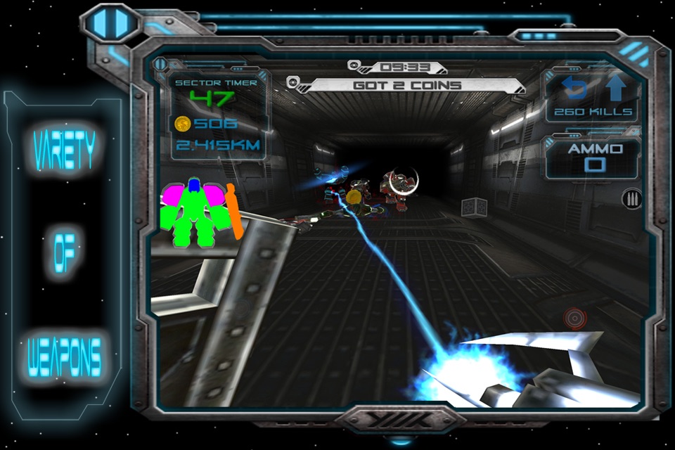 Robotic Wars sci-fi FPS Shooter with lots of guns screenshot 3