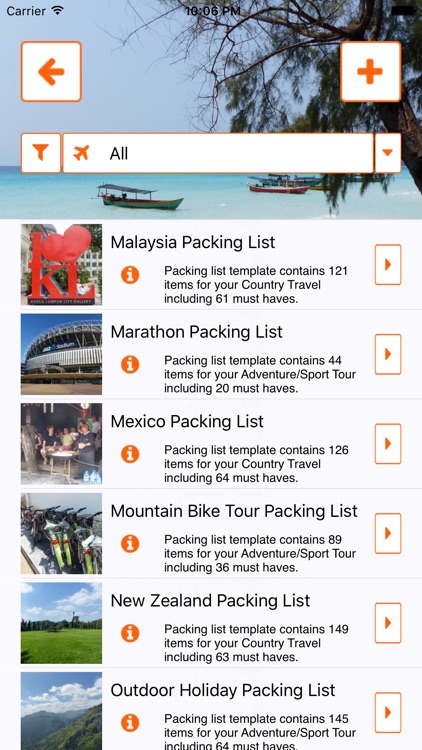 Packnomad - pack your bag screenshot-0