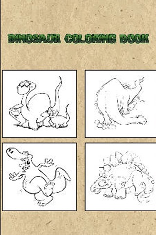 Free Dinosaur Coloring Books screenshot 2