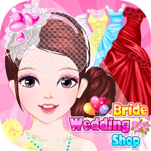 Bride Wedding Shop - Sweet Girl Makeover Romance Salon,Free Games Icon