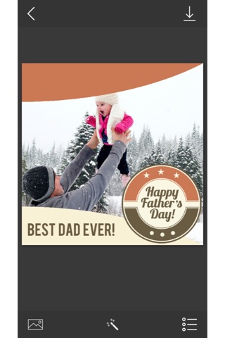 Father's Day Photo Frames - make eligant and awesome photo using new photo frames screenshot 2