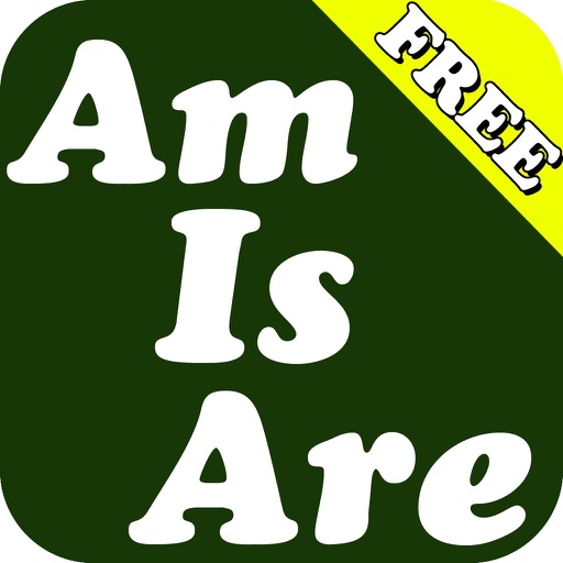 English Verbs AM IS ARE iOS App