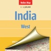 Запад Индии. Туристическая карта.