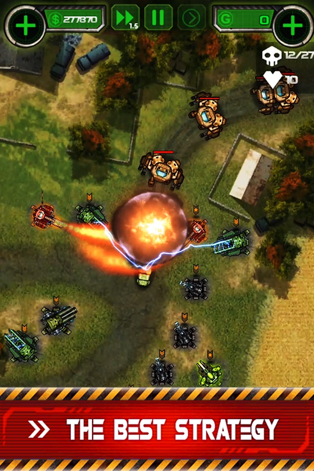 Tower Defense - Civil War screenshot 2