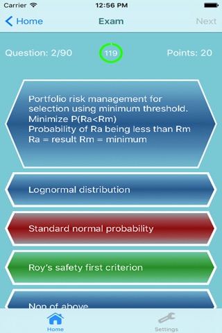 Chartered Financial Analyst Review 1600 Questions screenshot 3