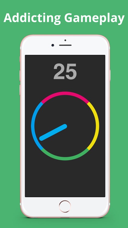 Crazy Wheel : switch color job