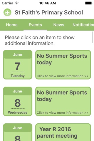 St Faiths Primary School screenshot 3