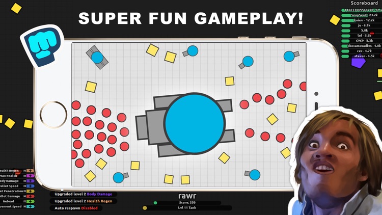 Diep.Io New - Battle Of Tank Hero Free Skins