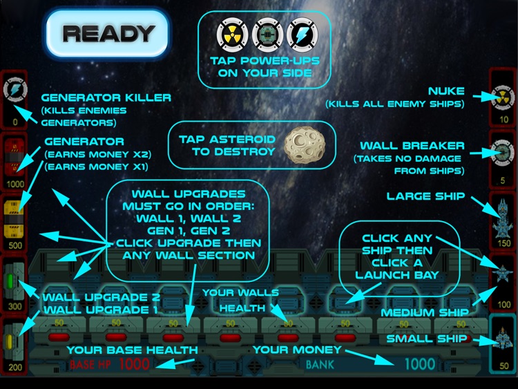 Galaxy Invaders HD - Multiplayer Space War Strategy screenshot-3