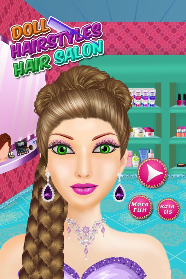 Doll Hairstyles Hair Salon screenshot 3