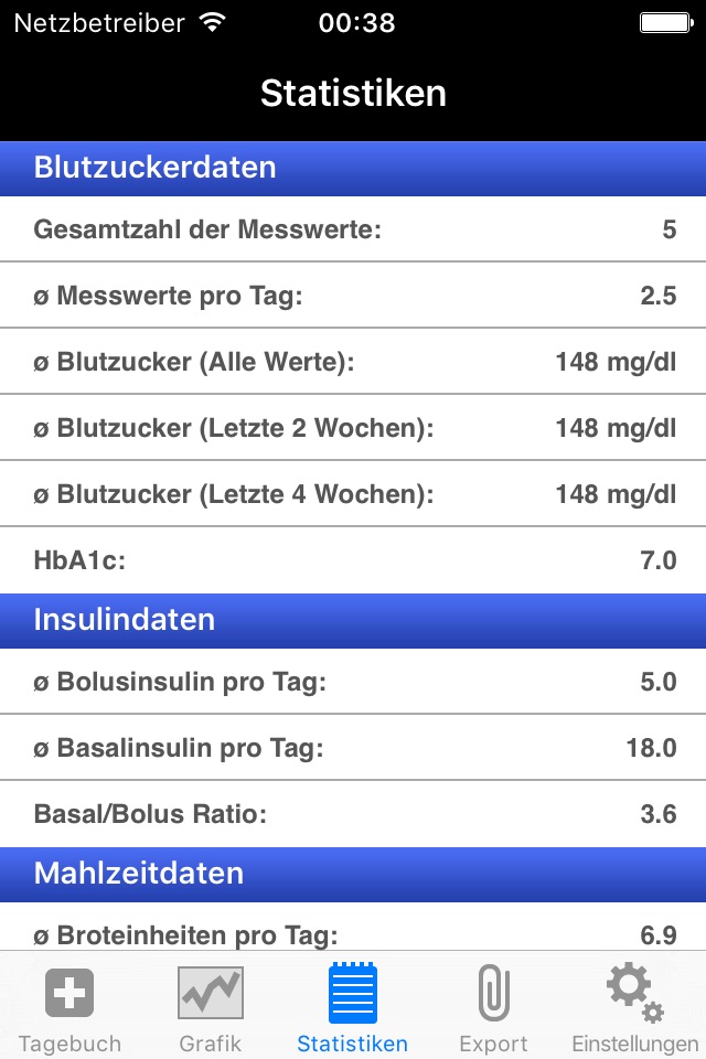 DiabetesPlus for type 2 diabetics screenshot 4