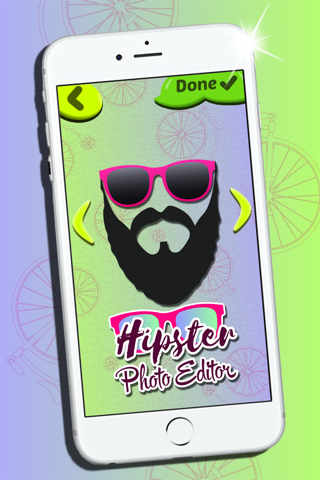 Hipster Photo Editor - Change Your Face With Funny Sticker.s & Crazy Camera Effect screenshot 4