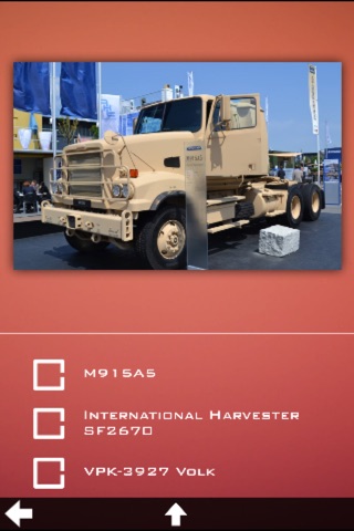 Military Trucks Info screenshot 3