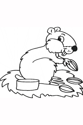 Animal Coloring Pages - Coloring Pages With Cute Animals screenshot 4