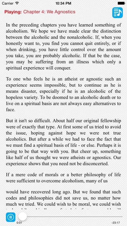 AA Big Book of Alcoholics Anonymous screenshot-3