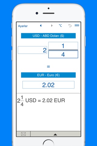 US Dollars to Euros and EUR to USD converter screenshot 4