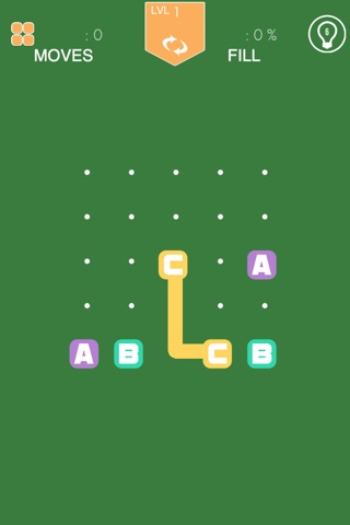 Match The Letters - awesome dots joining strategy game screenshot 3