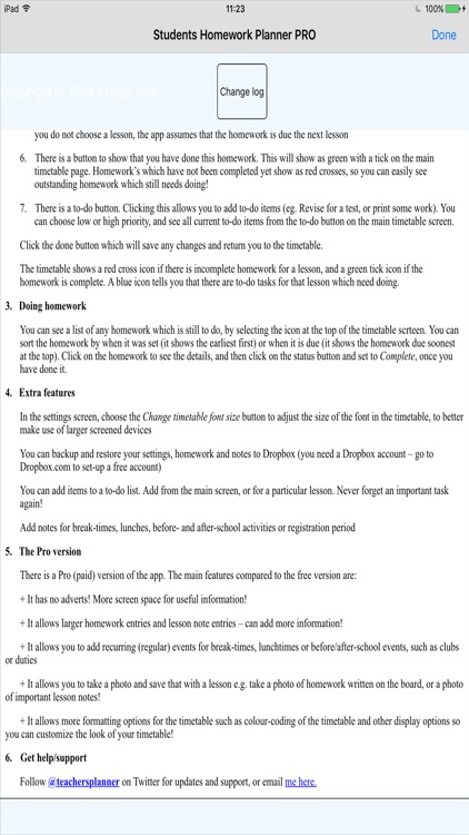 Student Homework Planner Pro screenshot-4