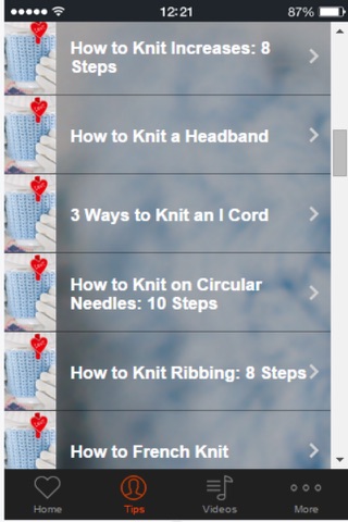 Knitting Tutorials for Beginners - Learn How to Knit Easily screenshot 3