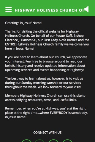 Highway Holiness Church of MD screenshot 3