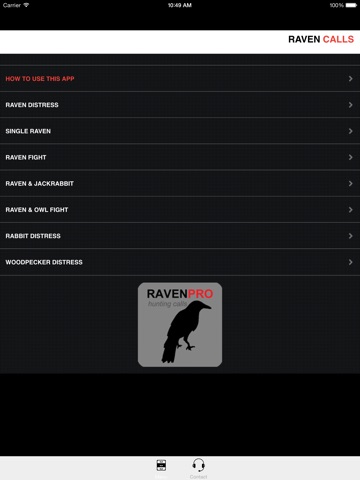 REAL Raven Hunting Calls -- 7 REAL Raven CALLS & Raven Sounds! - Raven e-Caller - BLUETOOTH COMPATIBLE screenshot 2