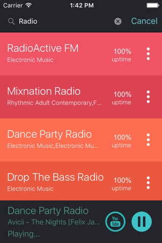 Electronic Music Radio Stations screenshot 3