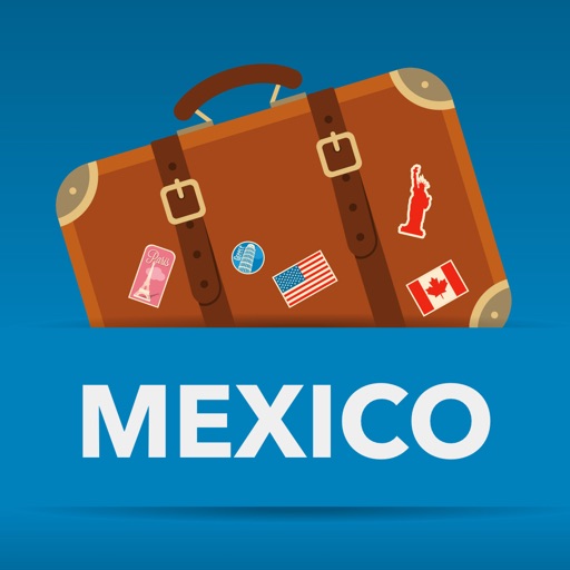 Mexico offline map and free travel guide