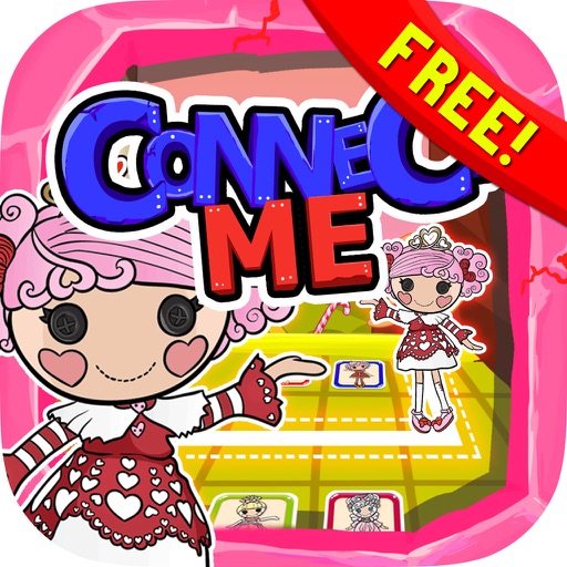 Connect Me Flow Puzzles Logic Games Free - "for Lalaloopsy" Icon