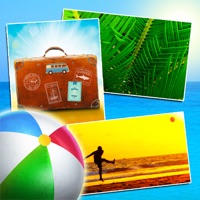Contacter Cartes de vacance: Salutations de vacances & Bon voyage - Carte de vœux
