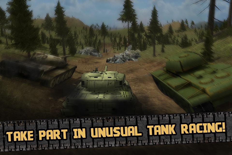 Offroad Tank Driving Simulator 3D screenshot 2