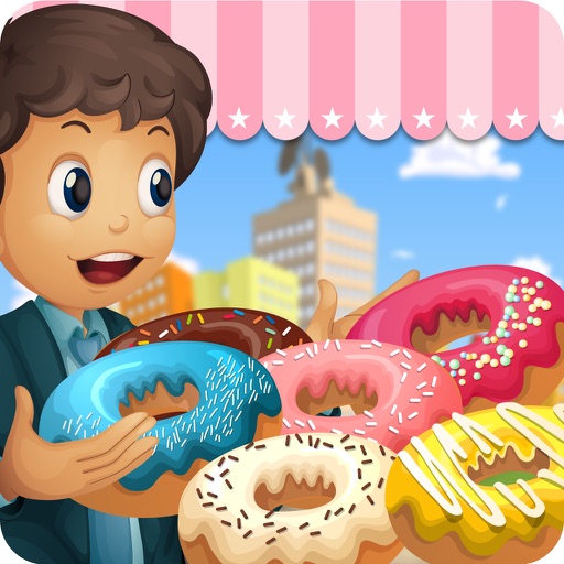 Donut Maker Shop 2016 – Sweet Bakery Chef Adventure Crazy Girls Kitchen Cooking Games Icon