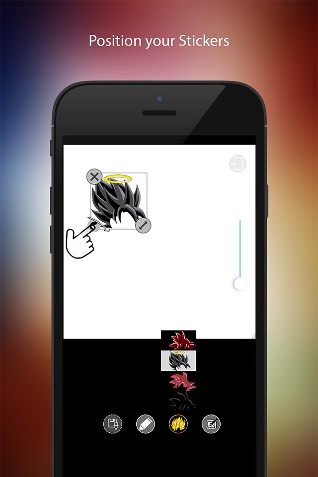 Photo Editor for Super Saiyan Dragon Ball Z: Manga Cosplay screenshot 3