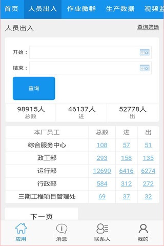 生产系统作业安全智能管控平台 screenshot 3