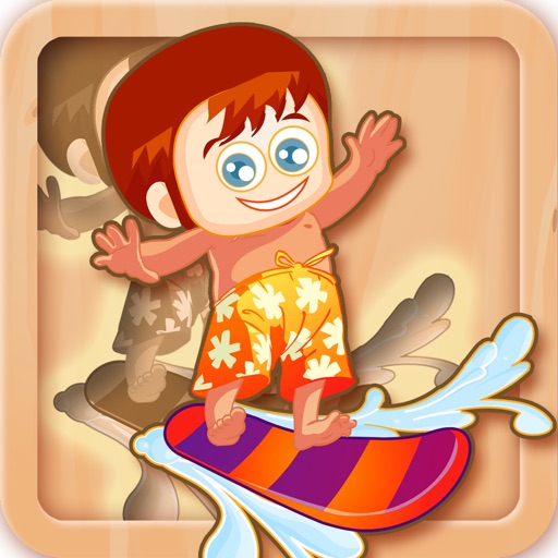 Preschool Kids Beach Fun Puzzle Woozzle iOS App