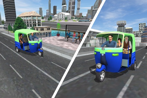 Tuk Tuk Auto Rickshaw Driving screenshot 3