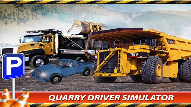 Quarry Driver Truck Driver And Car Drive