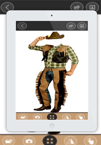 Cowboy photo suit dresses screenshot 2