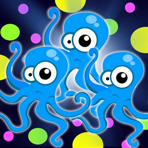 A Super Octopuses Cool Colors - Colorful Fusion Game