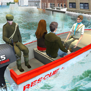 船救援任务洪水：海岸应急救援和救生模拟游戏