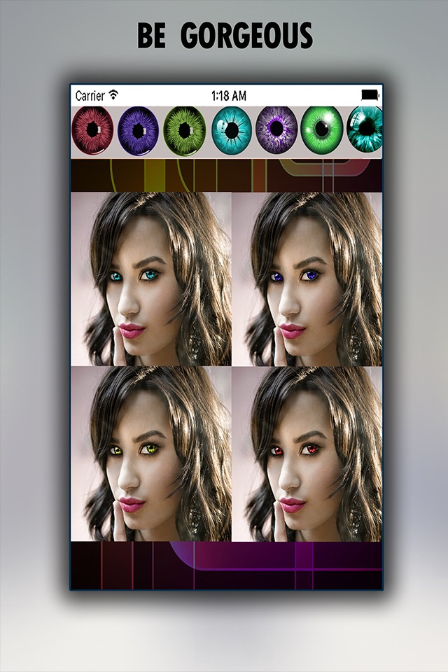Eye Color Photo Editor - Colorful Pupil Effects and Eyes screenshot 2