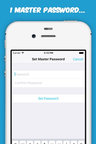 iPass - Password Storage, Without Storage! screenshot 2