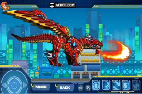 Toy Robot War:Robot Fire Dragon screenshot 4