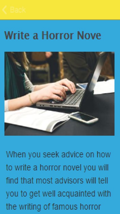 How To Write A Horror Story